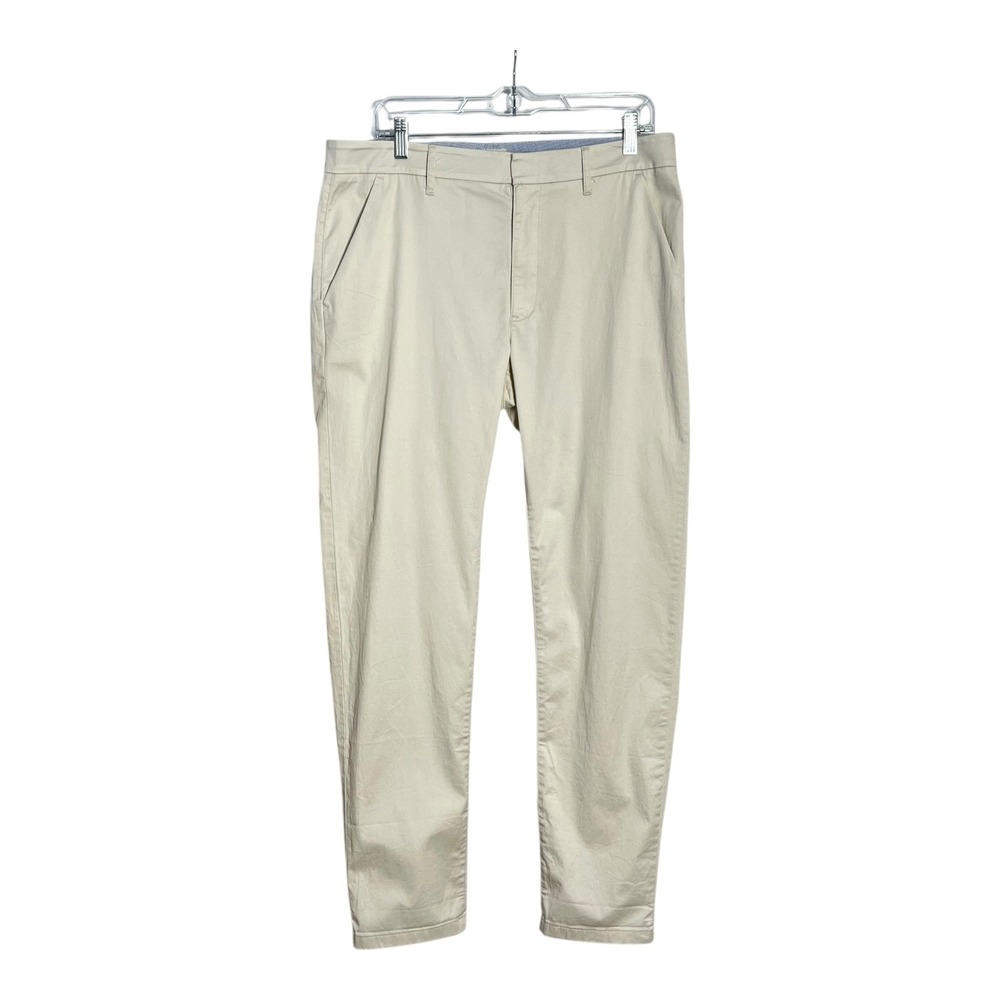 J.Crew‎ Slim Boyfriend Chino Pants Khaki Beige Tapered Mid Rise Size 30T